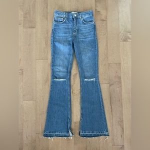 Flare ripped Pull and Bear jeans